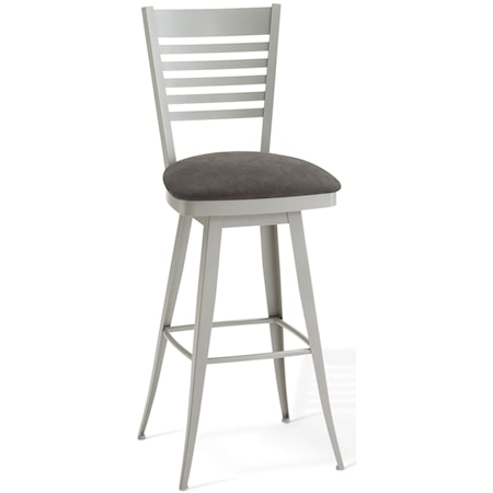 30" Bar Height Edwin Swivel Stool